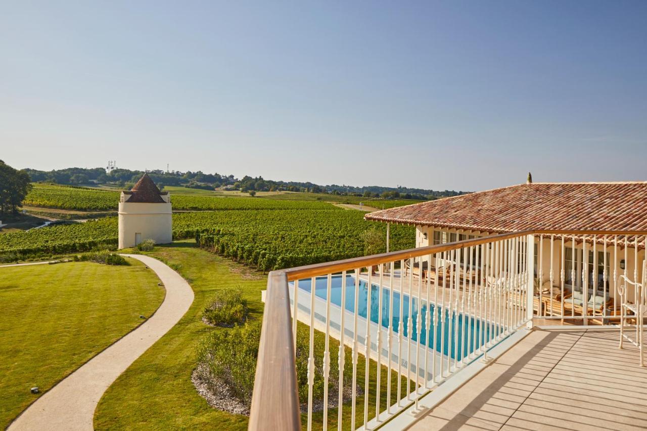 Chateau De Clotte & Suites Les Salles-de-Castillon Luaran gambar